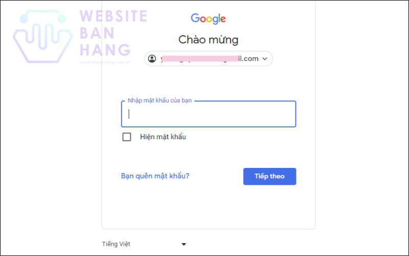 cách lấy lại mật khẩu gmail trên iphone